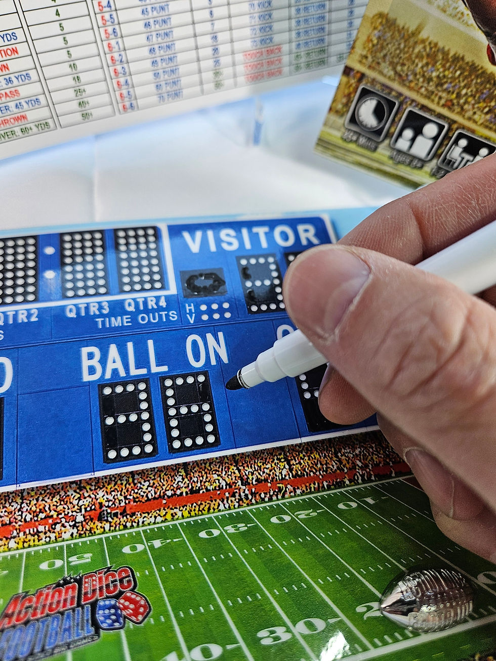 Thumbnail: Action Dice Football