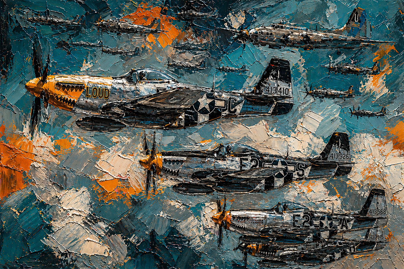 The North American Aviation P-51 Mustang