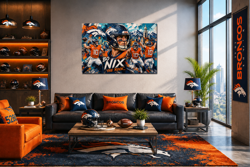Joe Burrow, Cincinnati Bengals, Bengals Sports Illustrated, chiefs, super bowl, sports art, oil art, oil painting, sports painting, texas red raiders, texas tech, iowa state, cyclones,