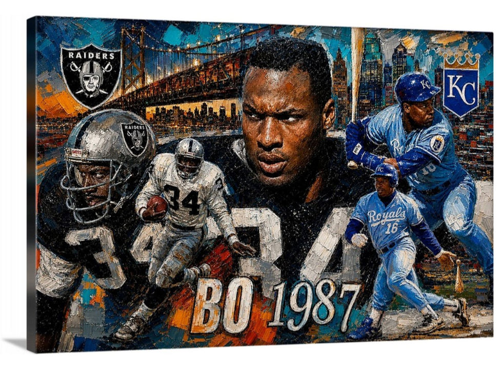 bo jackson, bo, kansas city royals, la raiders, oakland