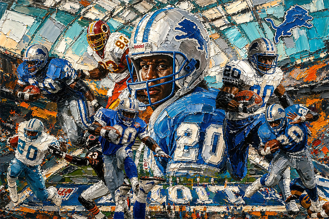 Barry Sanders, Detroit Lions