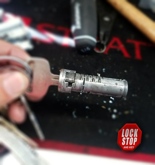 Toyota key won't turn?