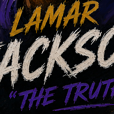 Lamar JacksonLamar Jackson RavensBaltimore Ravens QBLJ8Lamar Jackson BaltimoreAchievements & AccoladesTwo-time NFL MVPNFL MVP Lamar JacksonMulti-time NFL MVPPro BowlerAll-ProPlaying Style & SkillsetDual-threat quarterbackElite rushing abilityQuarterback rushing yardsPassing accuracySecond-reaction playsScrambling and called runsPocket presenceCareer StatisticsQuarterback rushing recordsPerfect passer ratingsCareer passer ratingFantasy football quarterbackTeam & Recent ContextRavens new coaching regimeOffensive Coordinator Todd MonkenDefensive Coordinator Jesse MinterRavens OffseasonAFC North, art, sportsart, nfl art, nflpaintings, superbowl