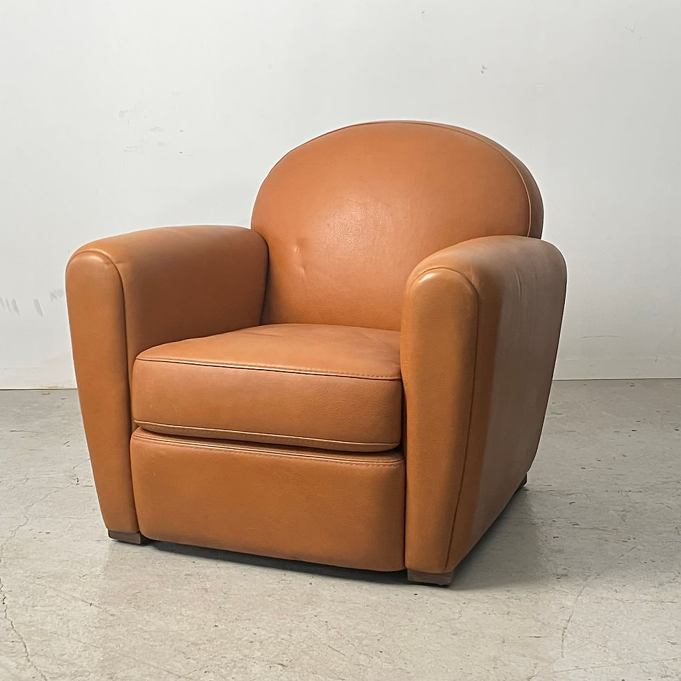 サムネイル： SF-21 クラブチェア(茶革)