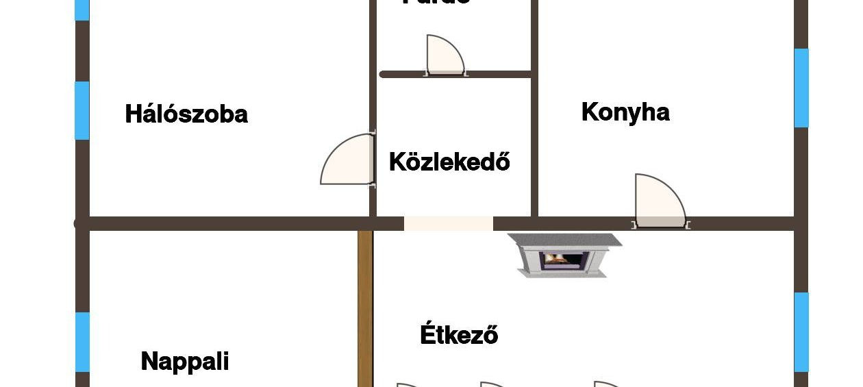 Medencés családi ház vendégházzal Kalocsán
