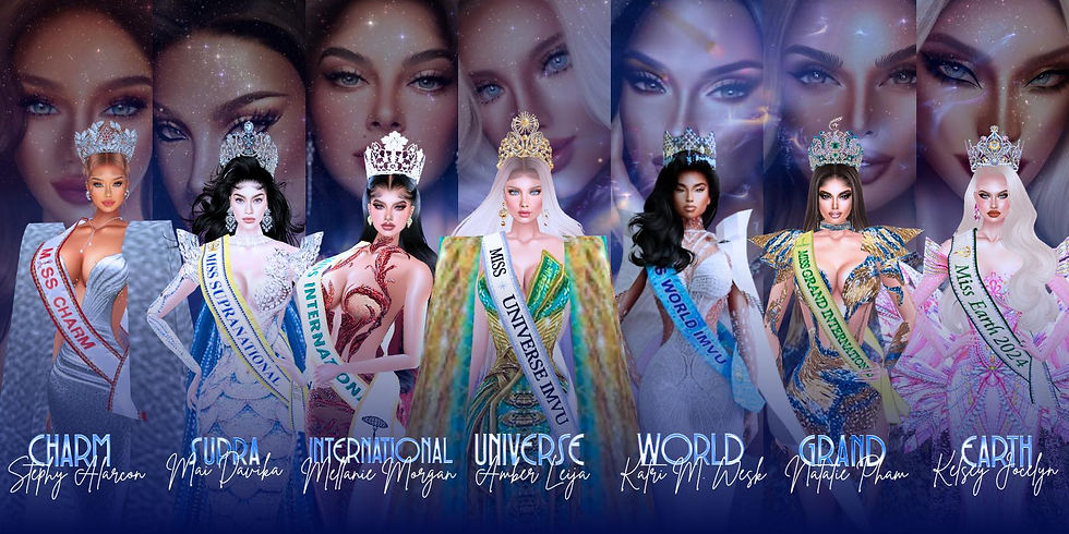 Miss World IMVU is part of D.E. Beauty Queen's Big 7