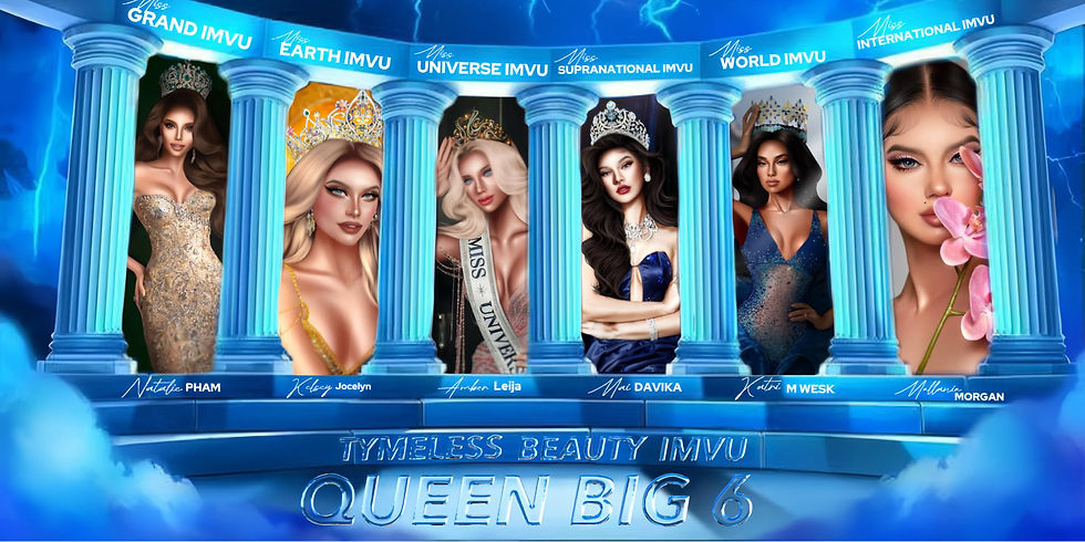 Miss World IMVU is part of Timeless Beauty IMVU's Queen Big 6