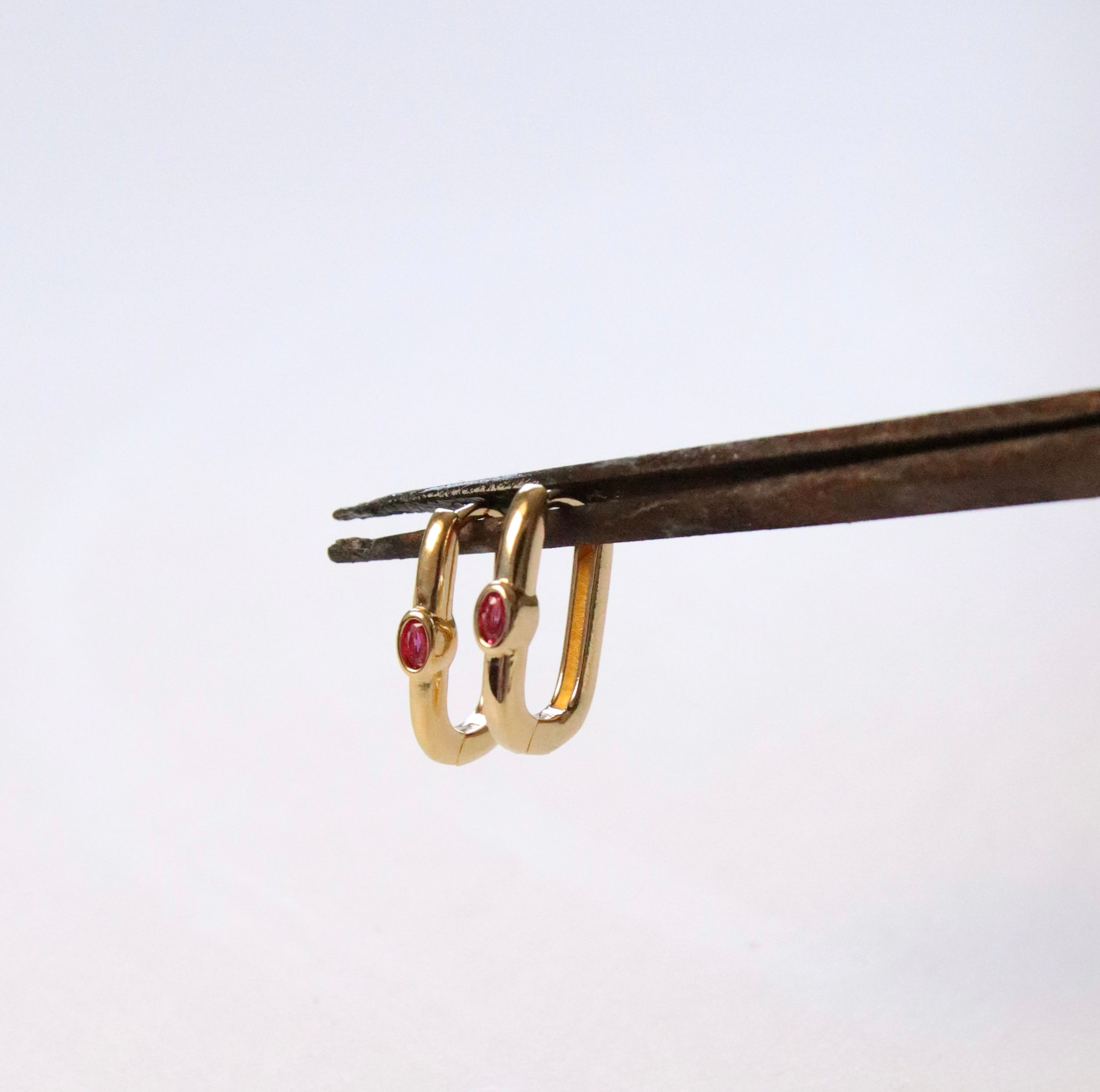 Nina- Pink zircon- gold