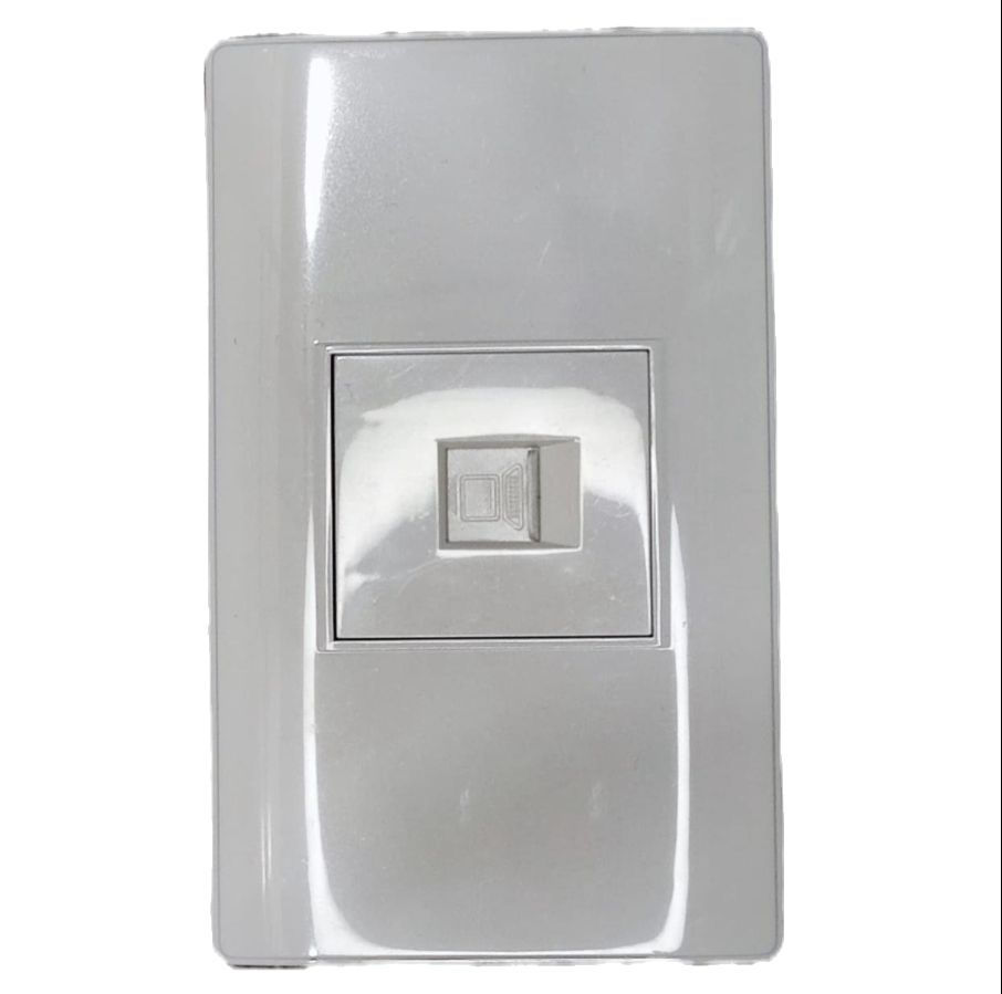 Toma Internet RJ45 Blanco ELECTRO MUNDO
