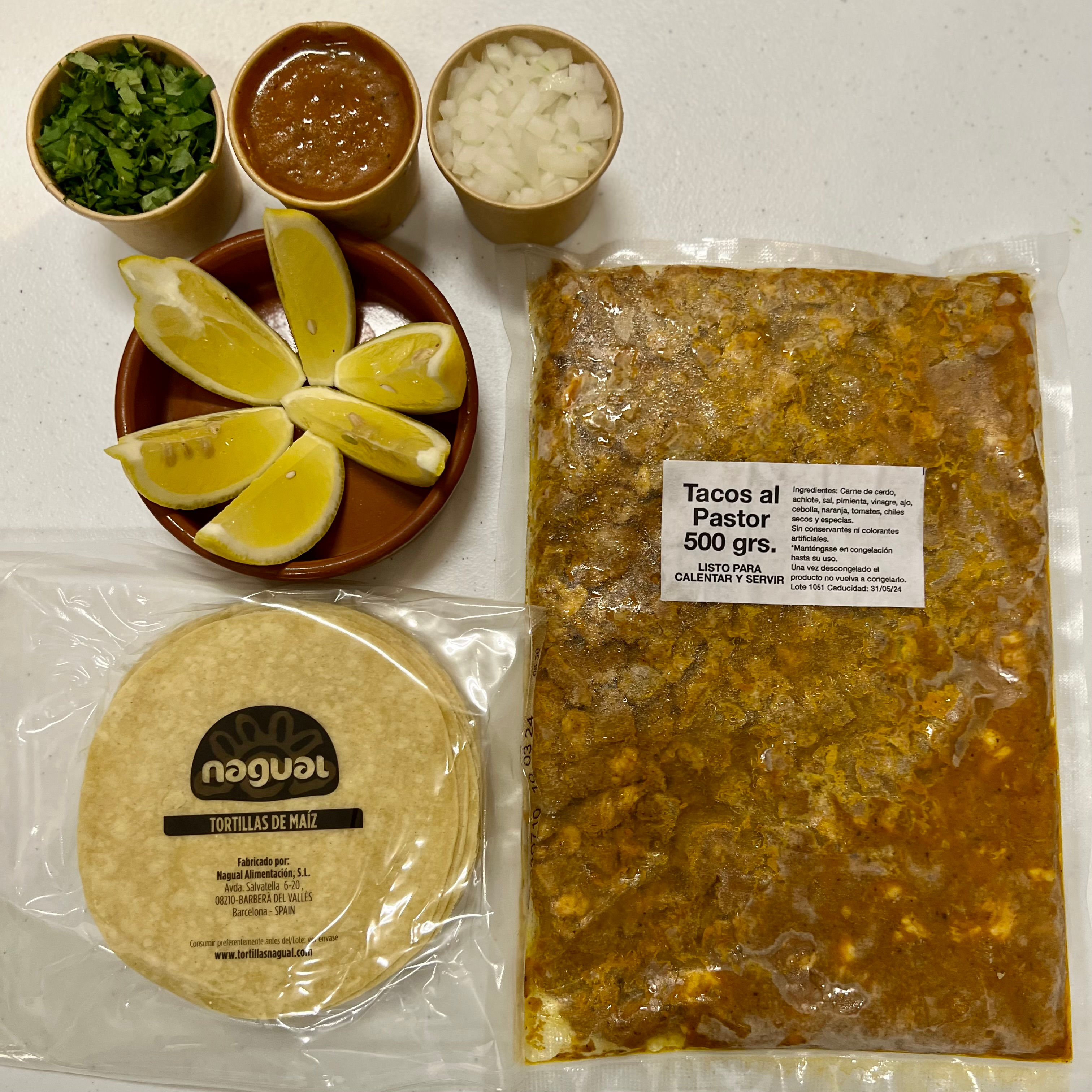 Paquete Tacos al Pastor