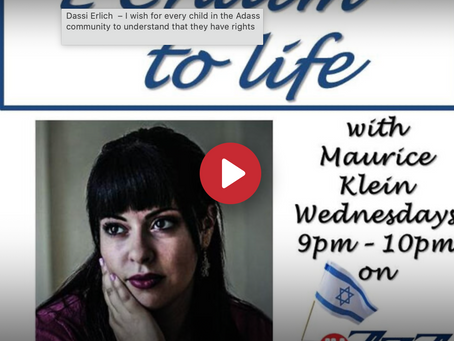 Dassi Erlich – 'I wish for every child in the Adass community to understand that they have rights'