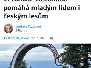 Z Kyjeva do českých lesů. Příběh Veroniky Skorokhod inspiruje