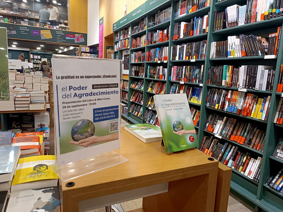 Presentación del Libro & Mini-Curso de Gratitud