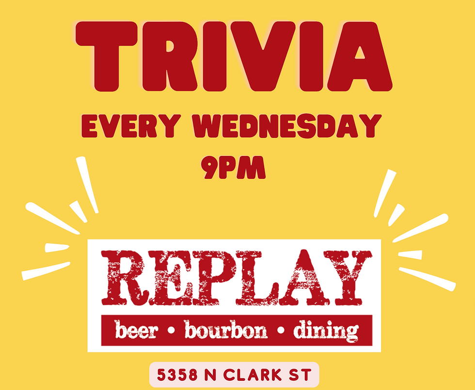 Trivia @ Replay Andersonville