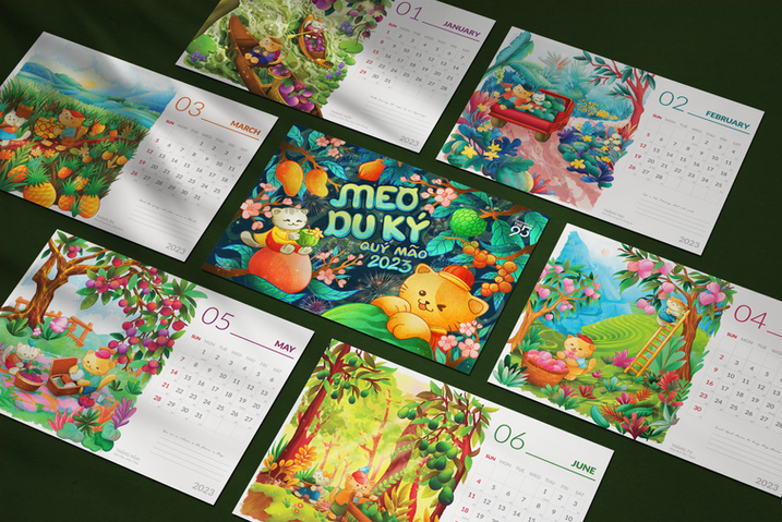 Meo Du Ky 2023 Calendar