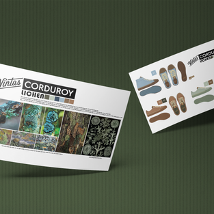 VINTAS Corduroy Lichen design concept