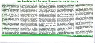 LA VIOLATION DE DOMICILE