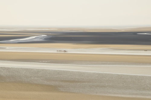 plage,sable mouvant, mont saint michel,bretagne