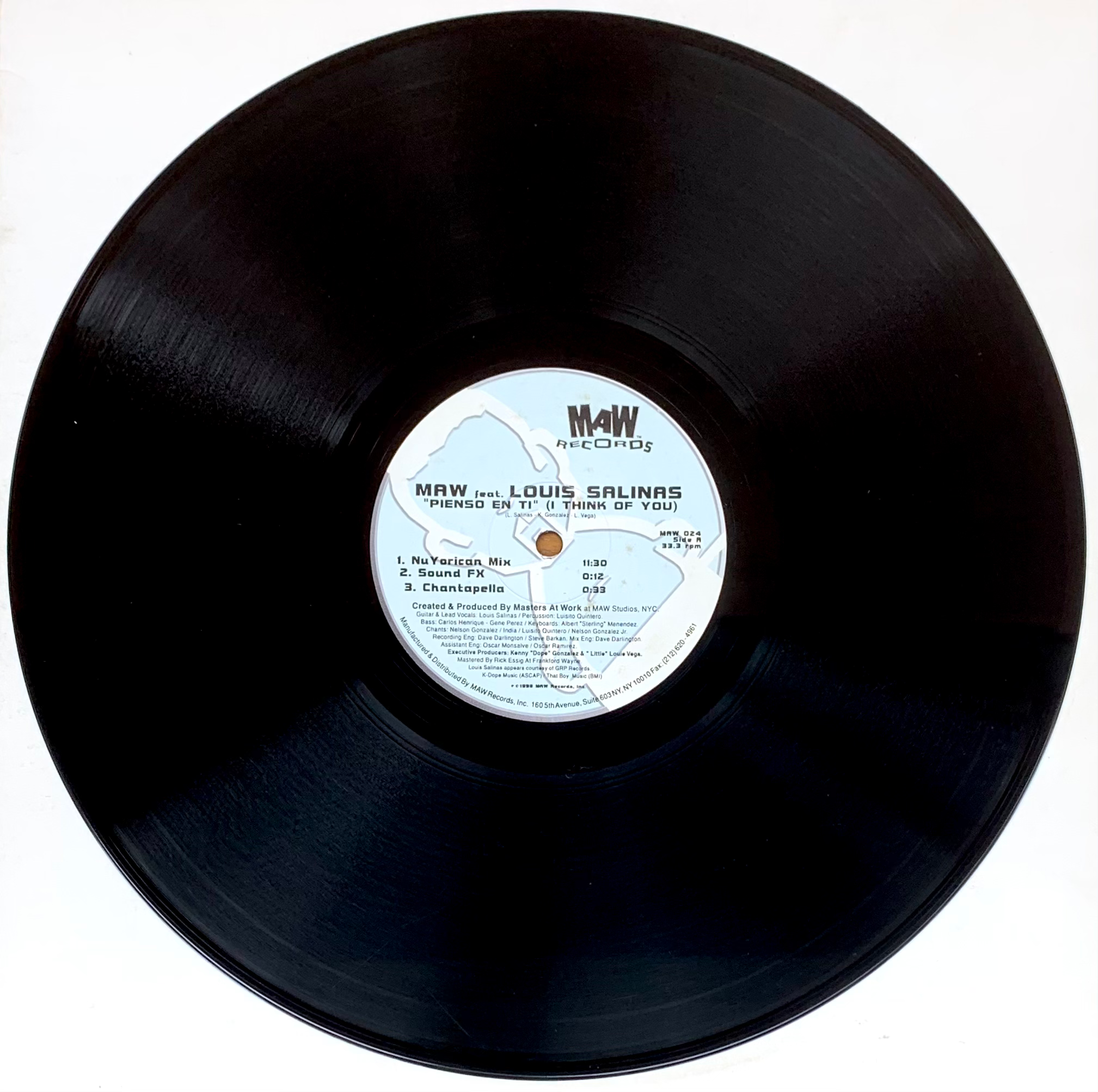 MAW feat.Louis Salinas / Pienso En Ti (I Think Of You)