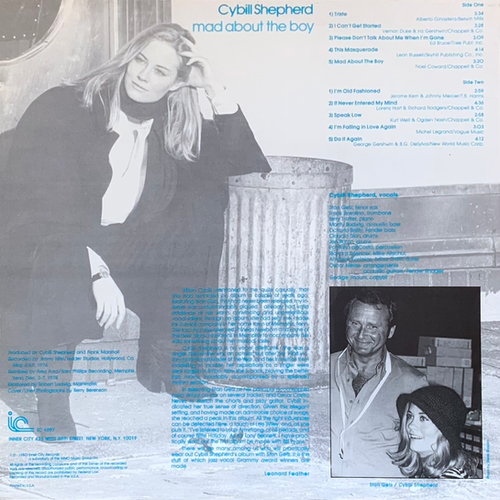 Cybill Shepherd / Mad About The Boy | Especial Records