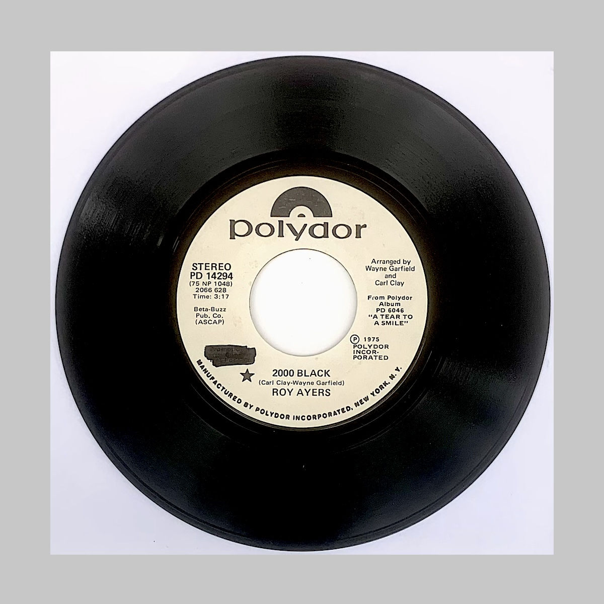 Roy Ayers / 2000 Black c/w The Way Of The World