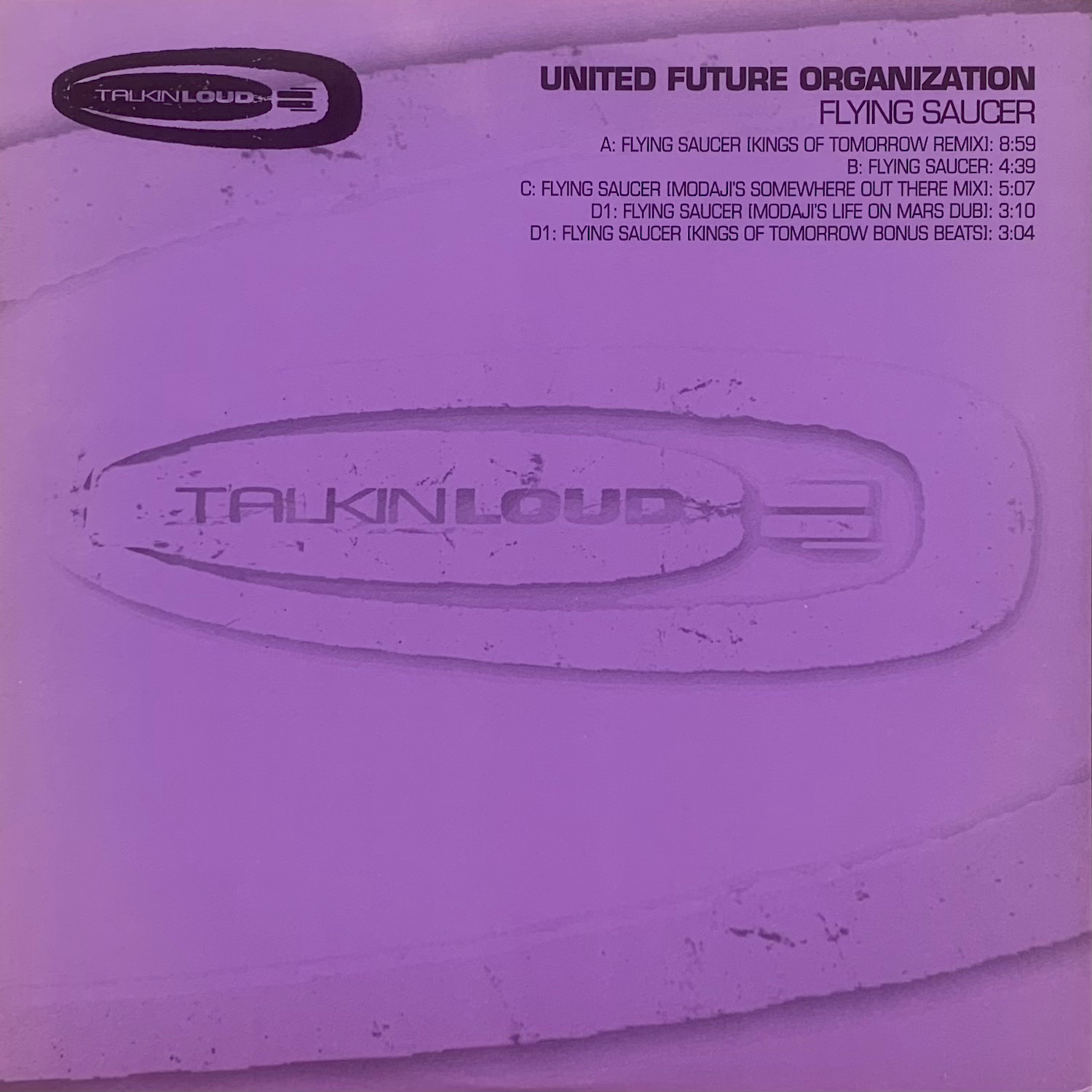 United Future Organization / Flying Saucer