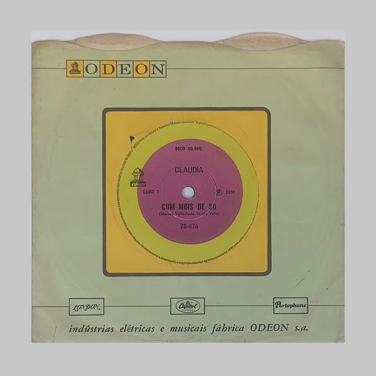 Claudia / Jesus Cristo c/w Com Mais De 30