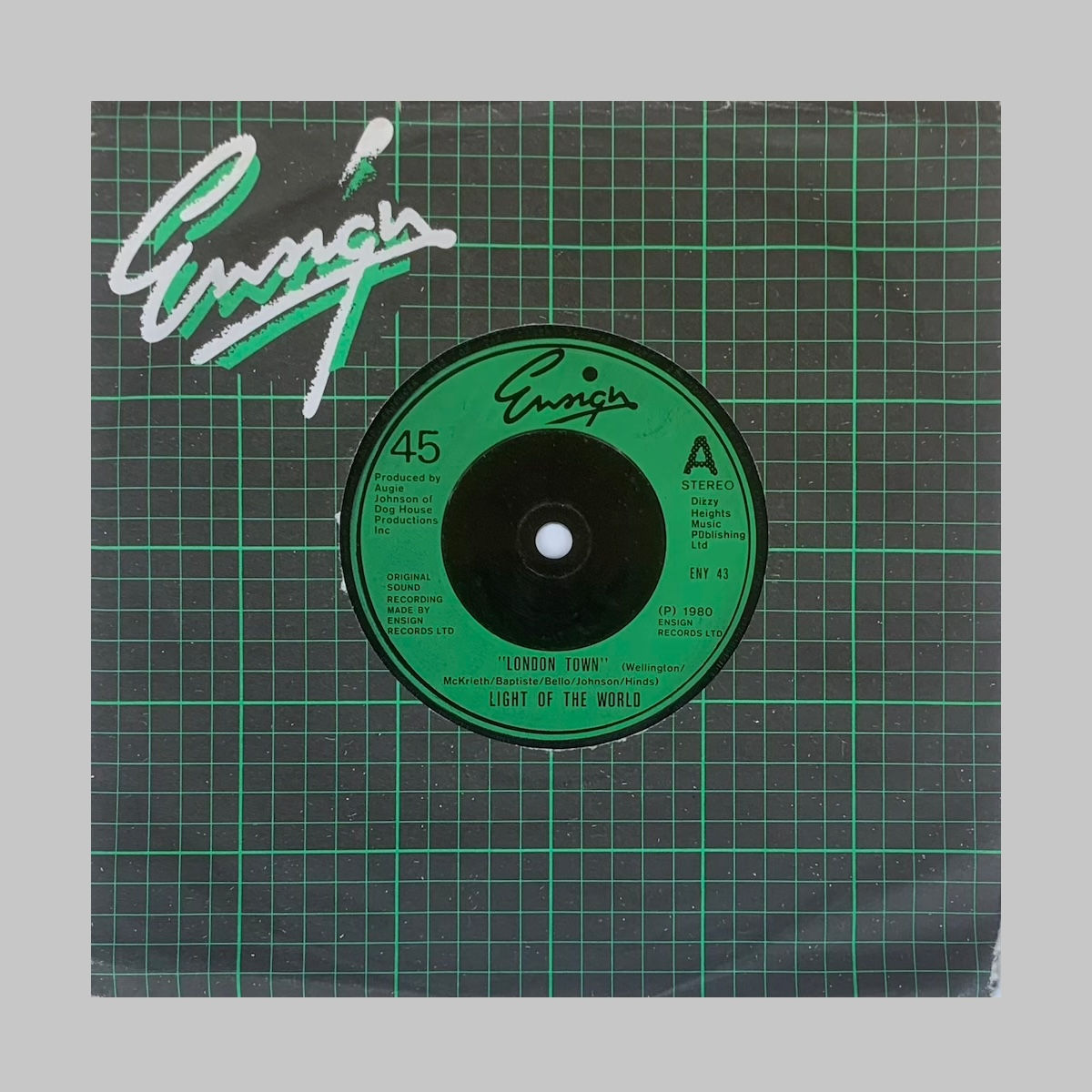 Light Of The World / London Town c/w Pete’s Crusade