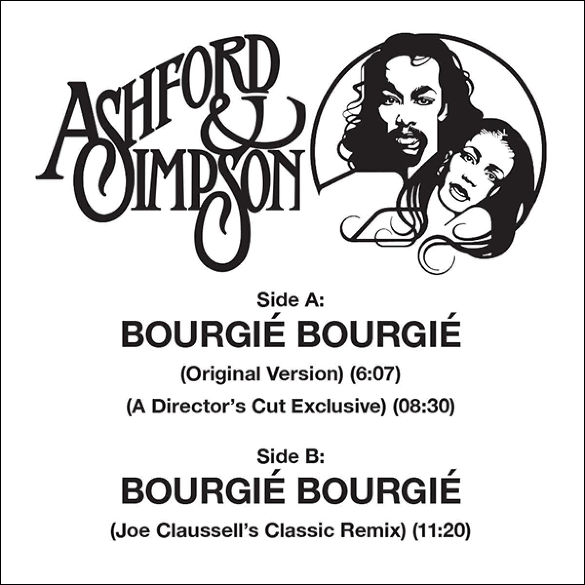 Ashford & Simpson / Bourgie Bourgie (Joe Claussell Mix) *緊急予約受付中