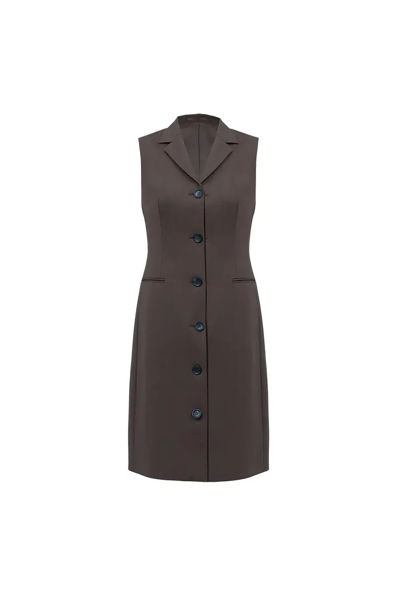 Buttoned dress
