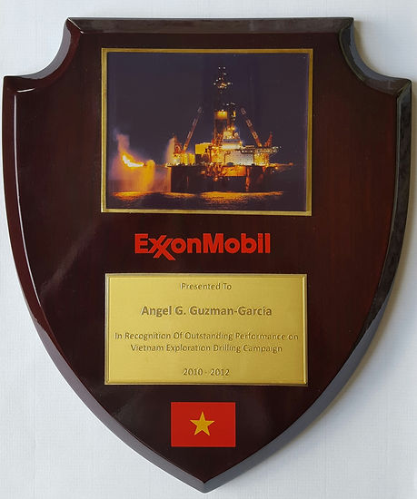 ExxnMobil Plaque, Vietnam