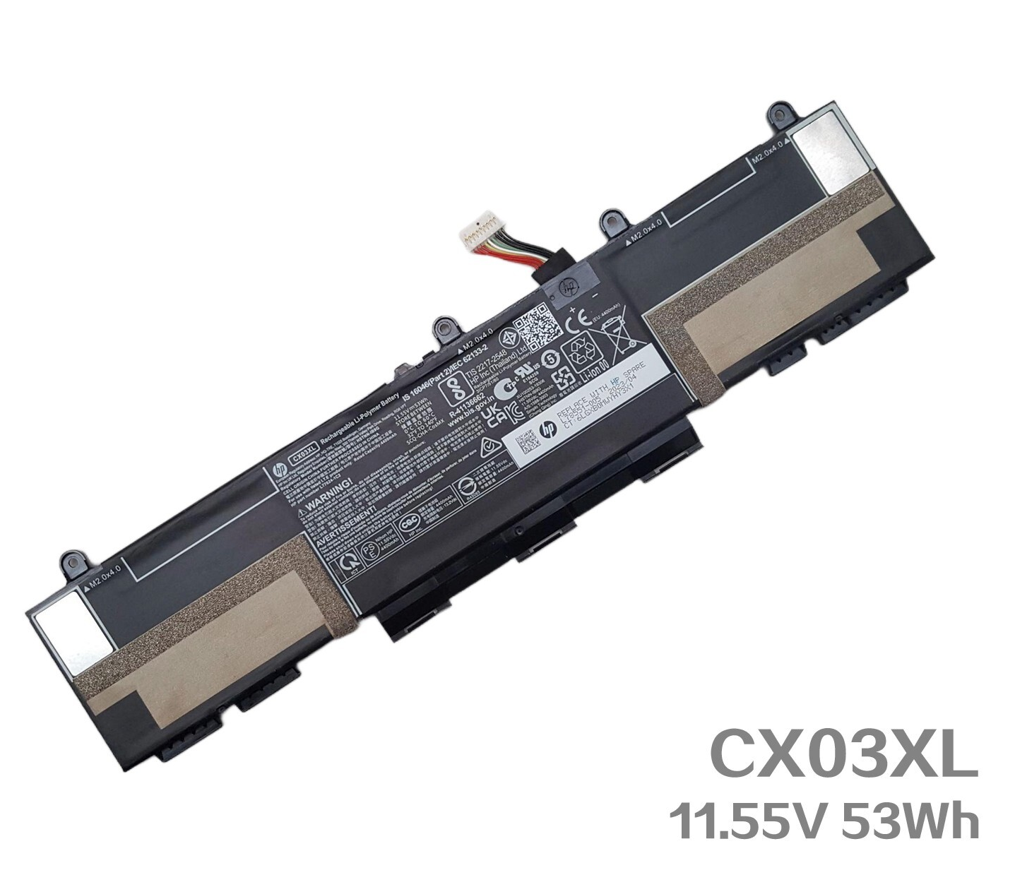HP EliteBook x360 830 G7 G8 Battery CX03XL 53Wh