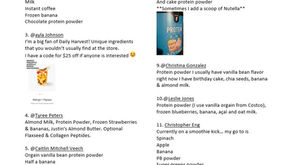 Favorite Smoothies- Streakers Approved!