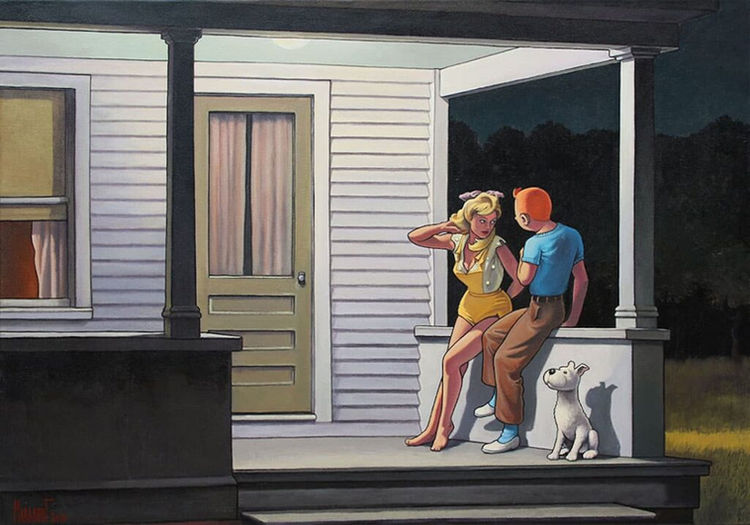 Xavier Marabout, Nuit d’été, 2016