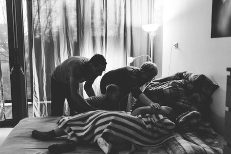 Erster Besuch nach Geburt