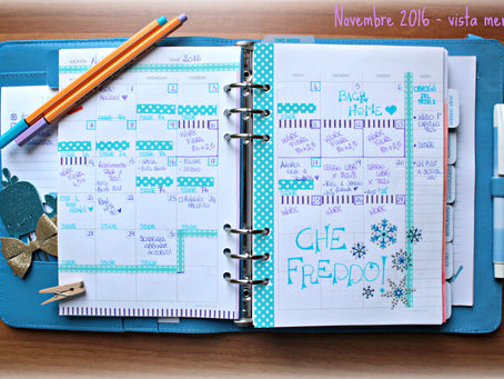 Plan With Me♥ Novembre 2016 - vista mensile