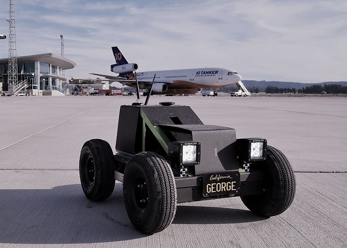 GEORGE robot in the field