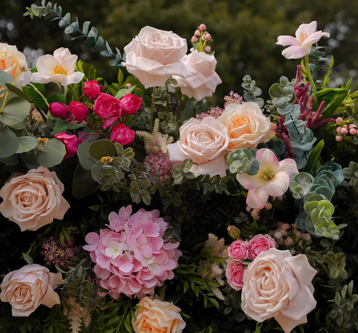 Layla Floral Arch Flower Walls YYC