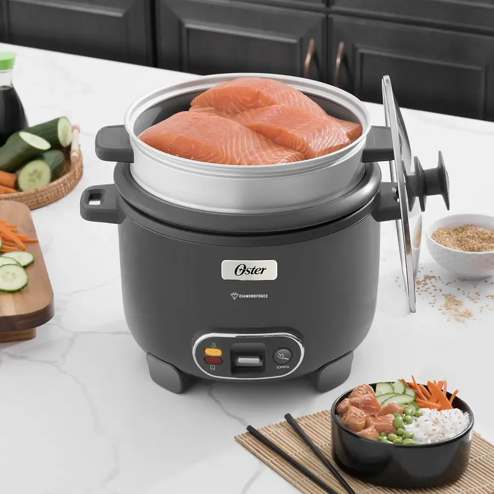 Thumbnail: Olla Arrocera Oster, , 10 Tazas, Función de Sofrito, Vaporera, 3 en 1