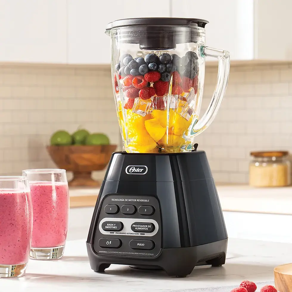 Thumbnail: Licuadora Oster con Tecnología Reversible, Vaso de Vidrio