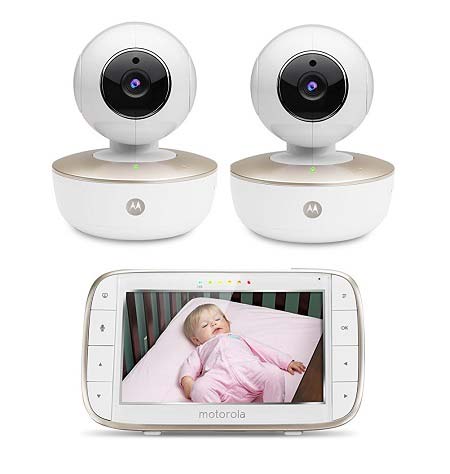 motorola 2 camera video baby monitor