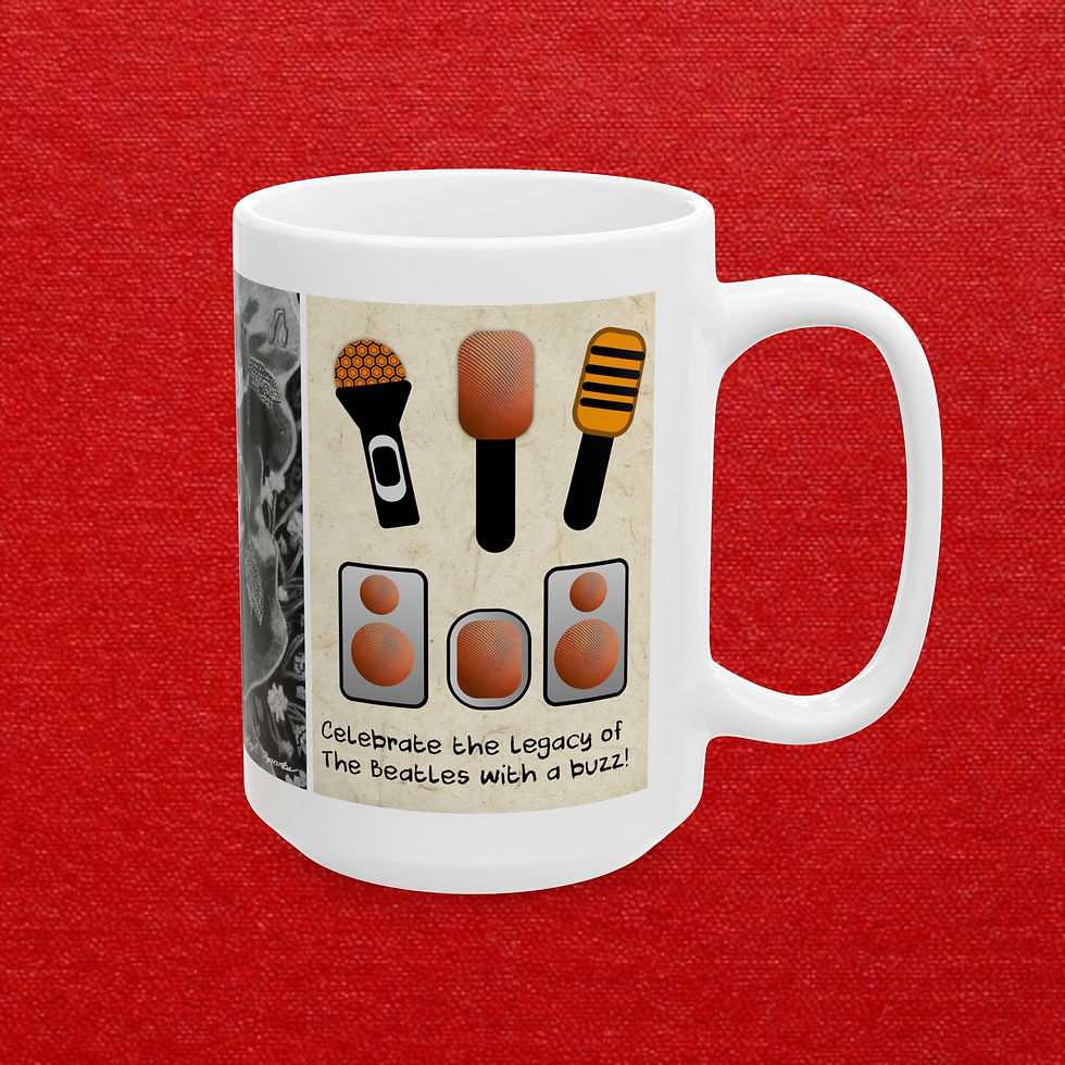Thumbnail: The Beatles White Mug (11 Oz, 15 Oz)