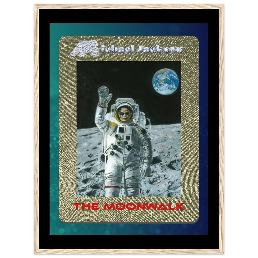 Thumbnail: Michael Jackson Art Inspired Poster ("The Moonwalk")