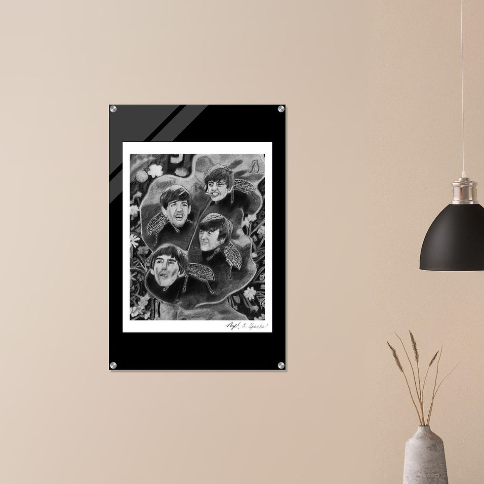 Thumbnail: "The Beatles" Acrylic Glass Print