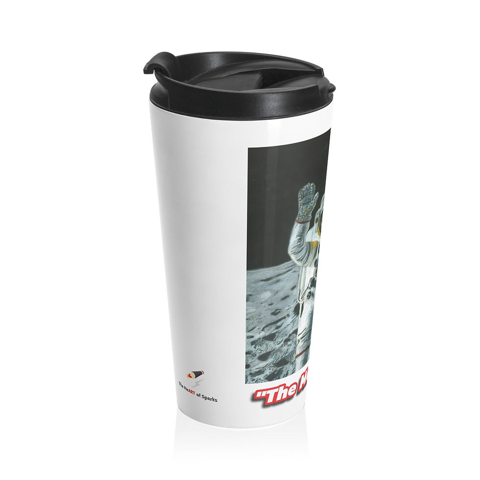 Thumbnail: "The Moonwalk" Stainless Steel Travel Mug