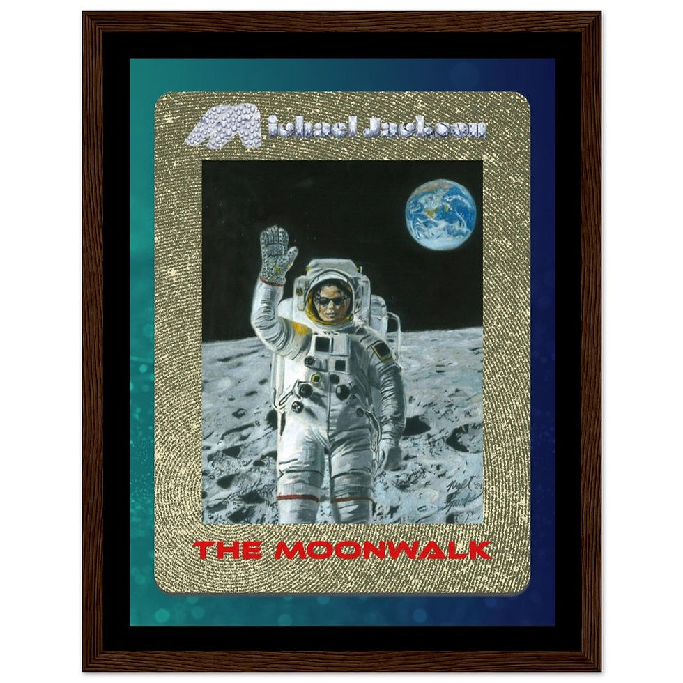 Thumbnail: Michael Jackson Art Inspired Poster ("The Moonwalk")