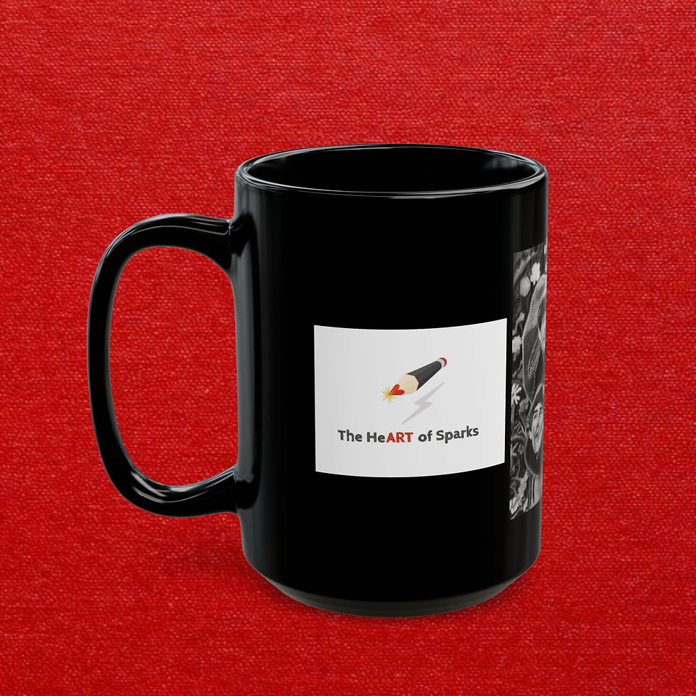 Thumbnail: The Beatles Black Mug (11 Oz, 15 Oz)