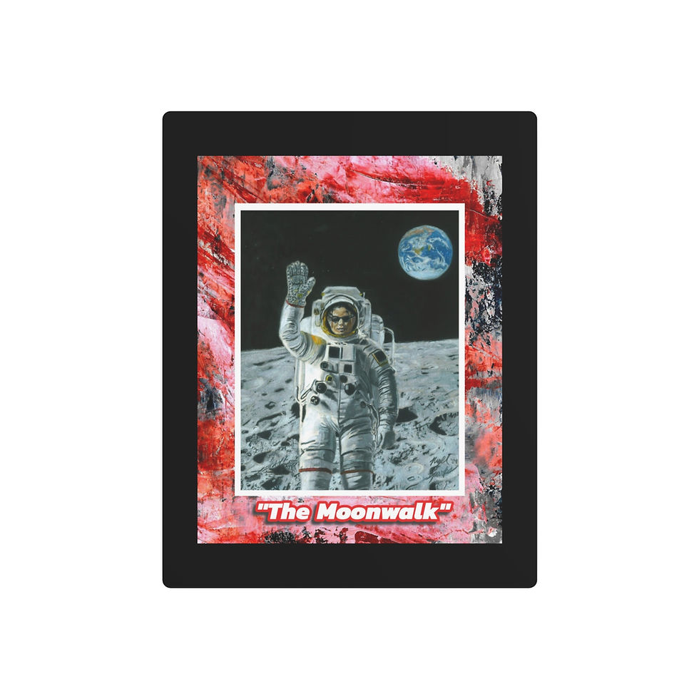 Thumbnail: Michael Jackson Metal Art Sign ("The Moonwalk")