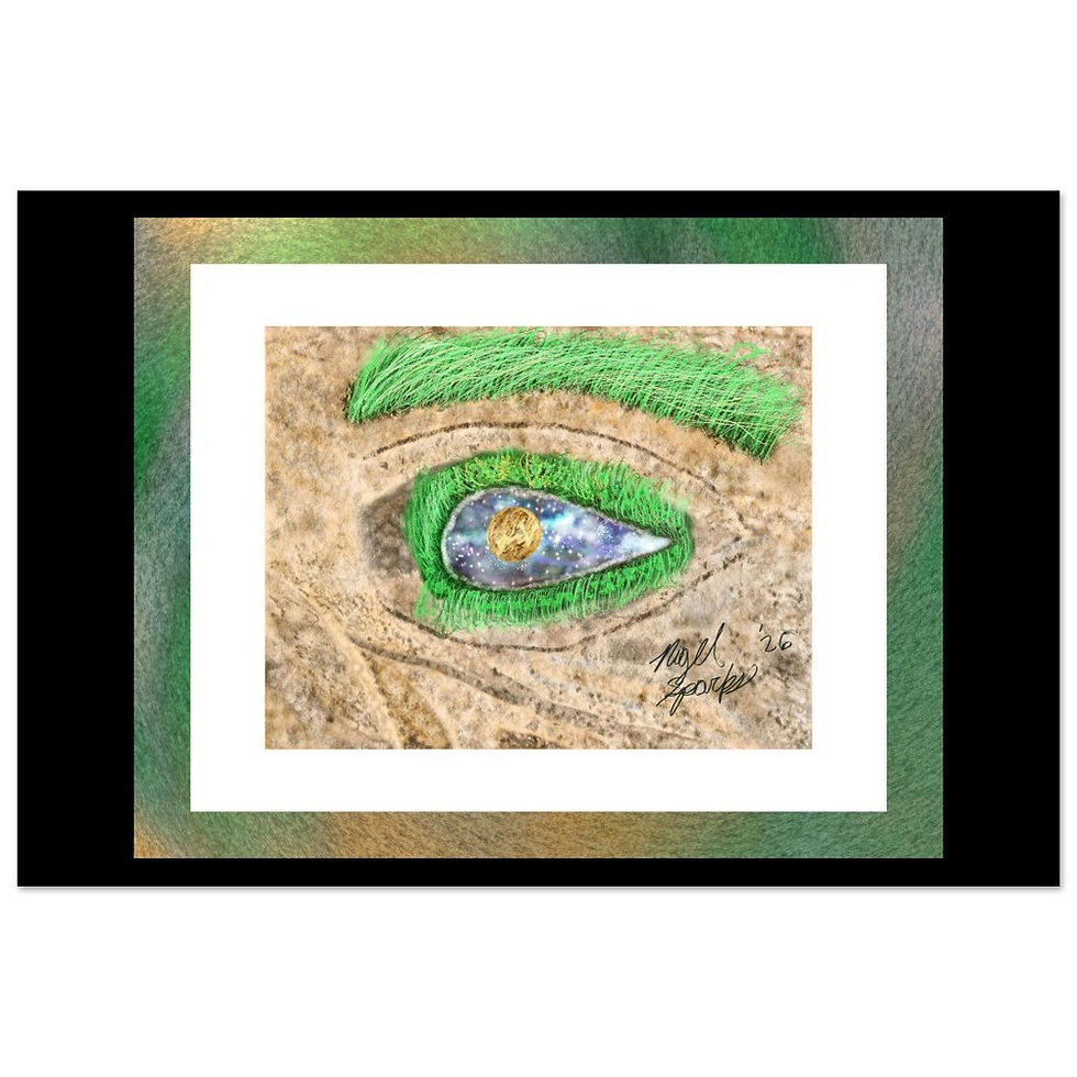 Thumbnail: "Cosmic Gaze" Unframed Print