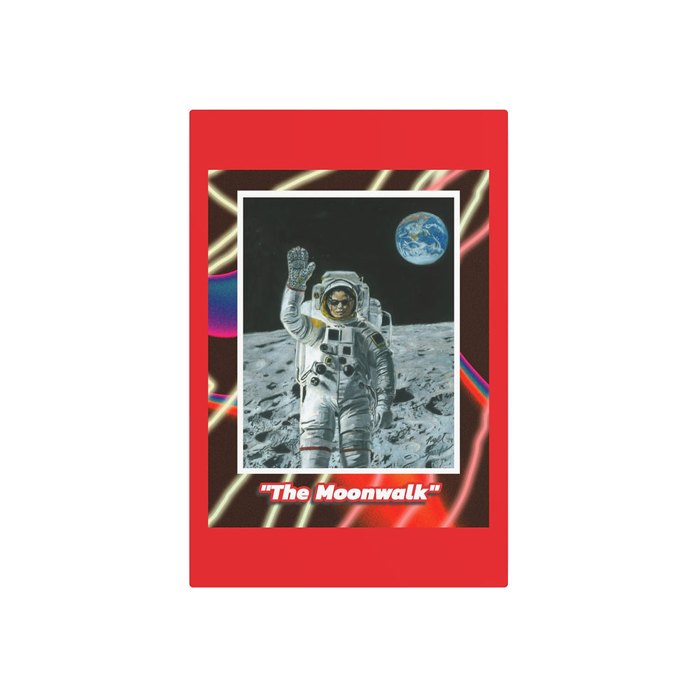 Thumbnail: Michael Jackson Metal Art Sign ("The Moonwalk")